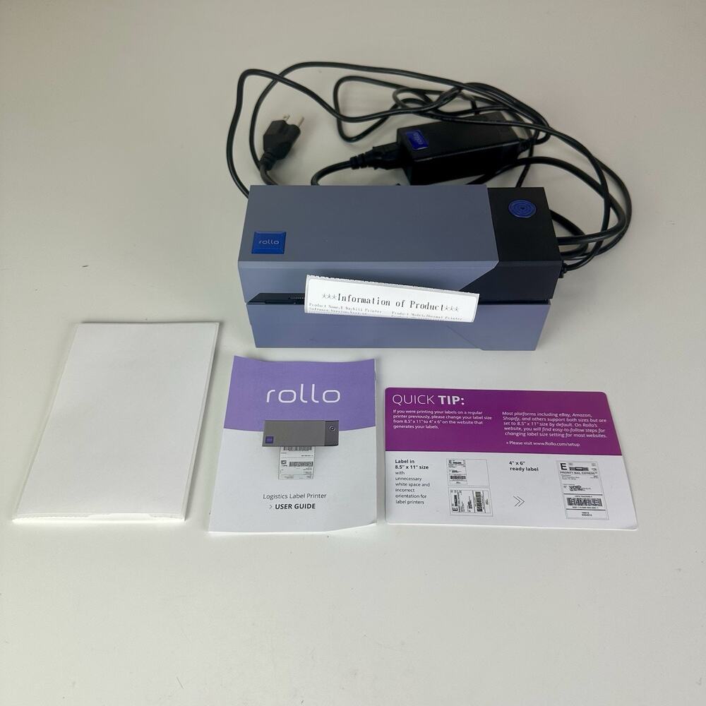 Authentic Rollo Label Printer – Commercial Grade Direct Thermal High Speed